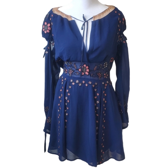 For Love and Lemons | Niccola Mini Dress - Picture 2 of 7